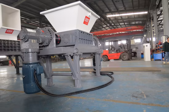 (WT800) Trituratore per rottami di cippatrice a doppio albero in plastica per carrozzeria