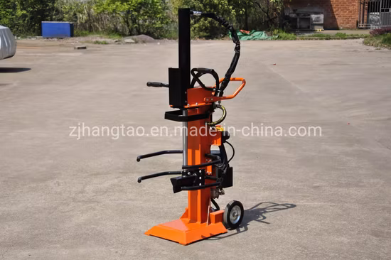 Spaccalegna elettrico diretto in fabbrica da 400 V con sollevamento tronchi